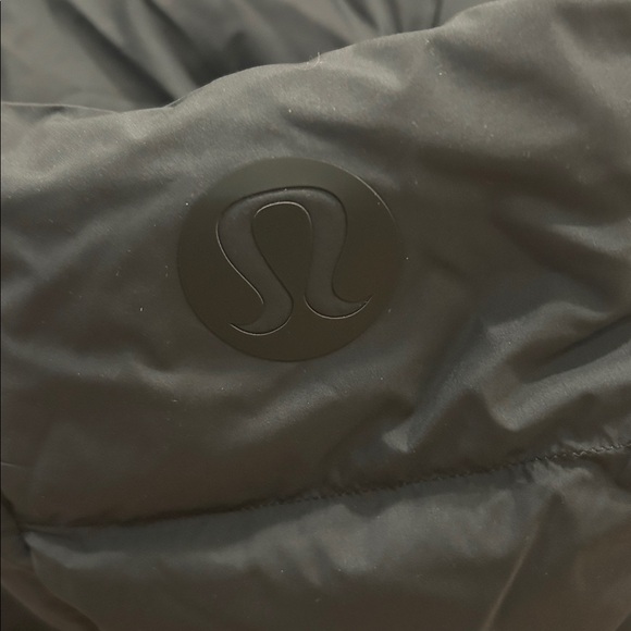 Lululemon wunder puff cropped vest in rainforest green/green dream, size 10 - Picture 5 of 5